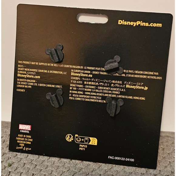 DISNEY MARVEL HALLOWEEN 4 PIN SET -NEW - Picture 3 of 3